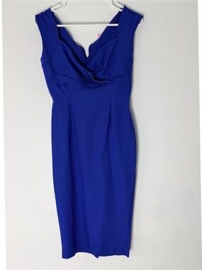 Pinup Girll Royal Blue Wiggle Dress